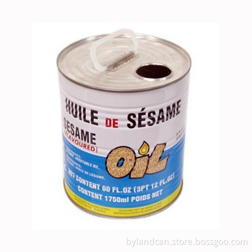 2 Liters Cooking Oil Tin Can